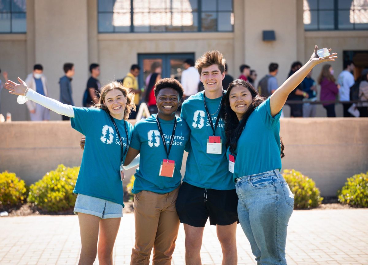 Summer Sessions (pictured here a session at Stanford) offer High School students the unique ability to study on college campuses.