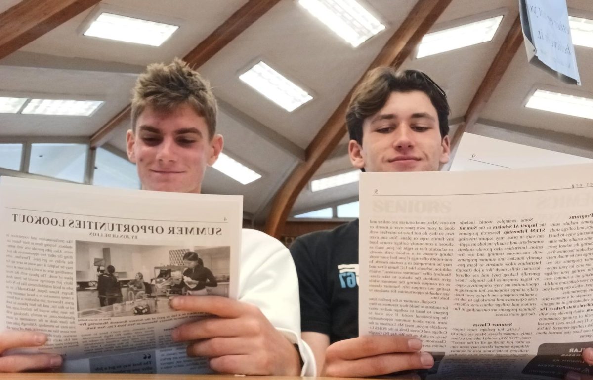 Editors Tony Gabrik (left) and Conor O'Brien (right)