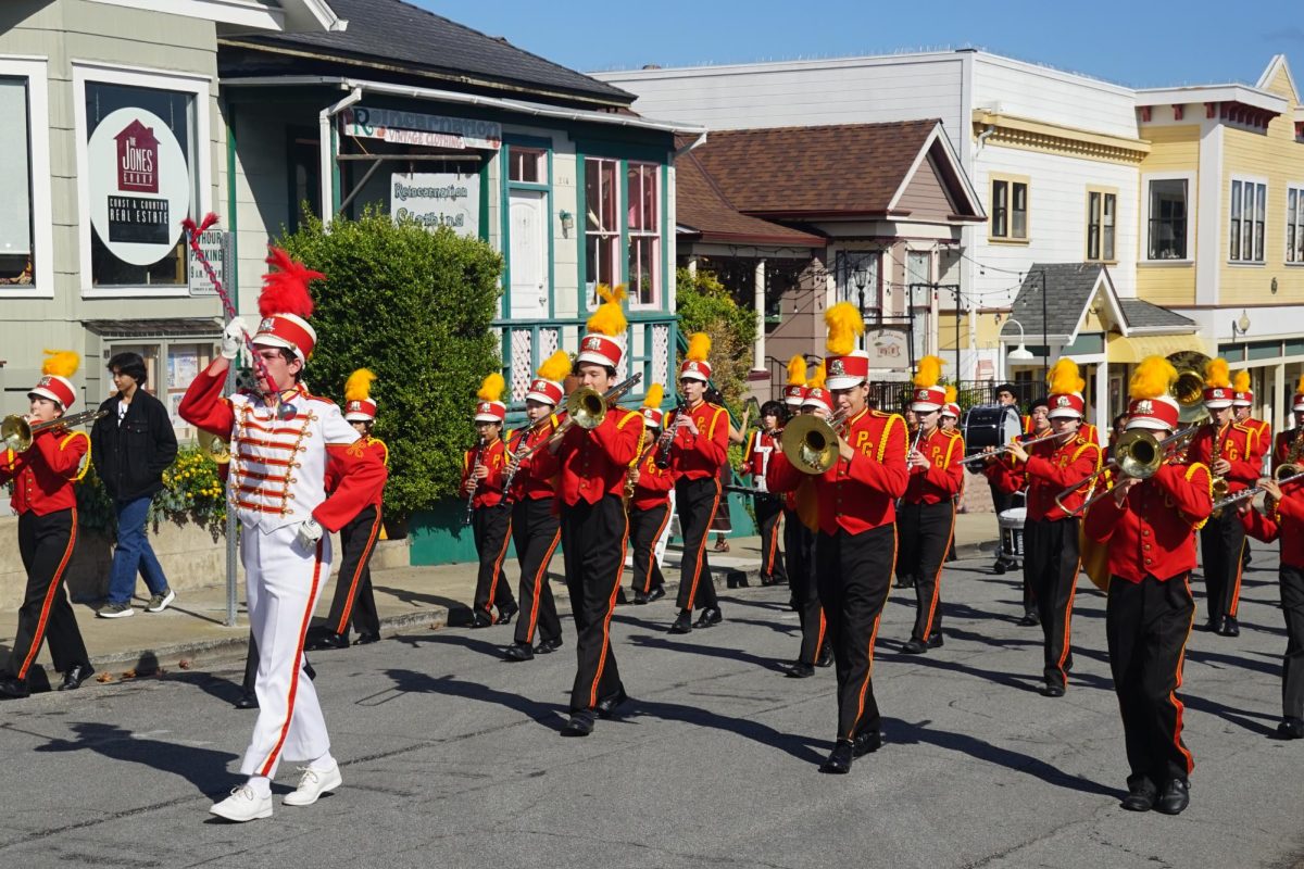 Breaker Band performing during the parade